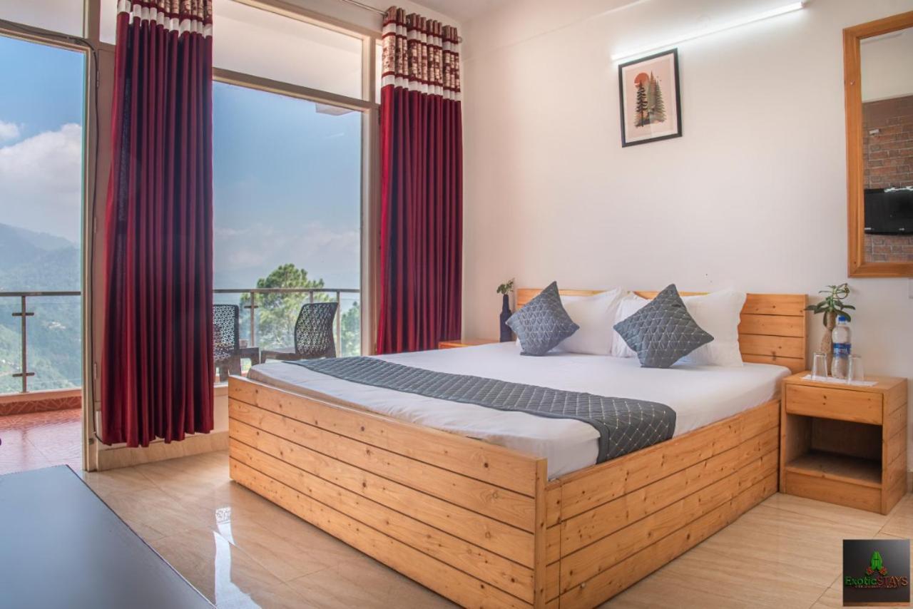 Mystic Kasauli I Pvt Balcony I Peacefull Area I Serviced Apt I By Exotic Stays Экстерьер фото